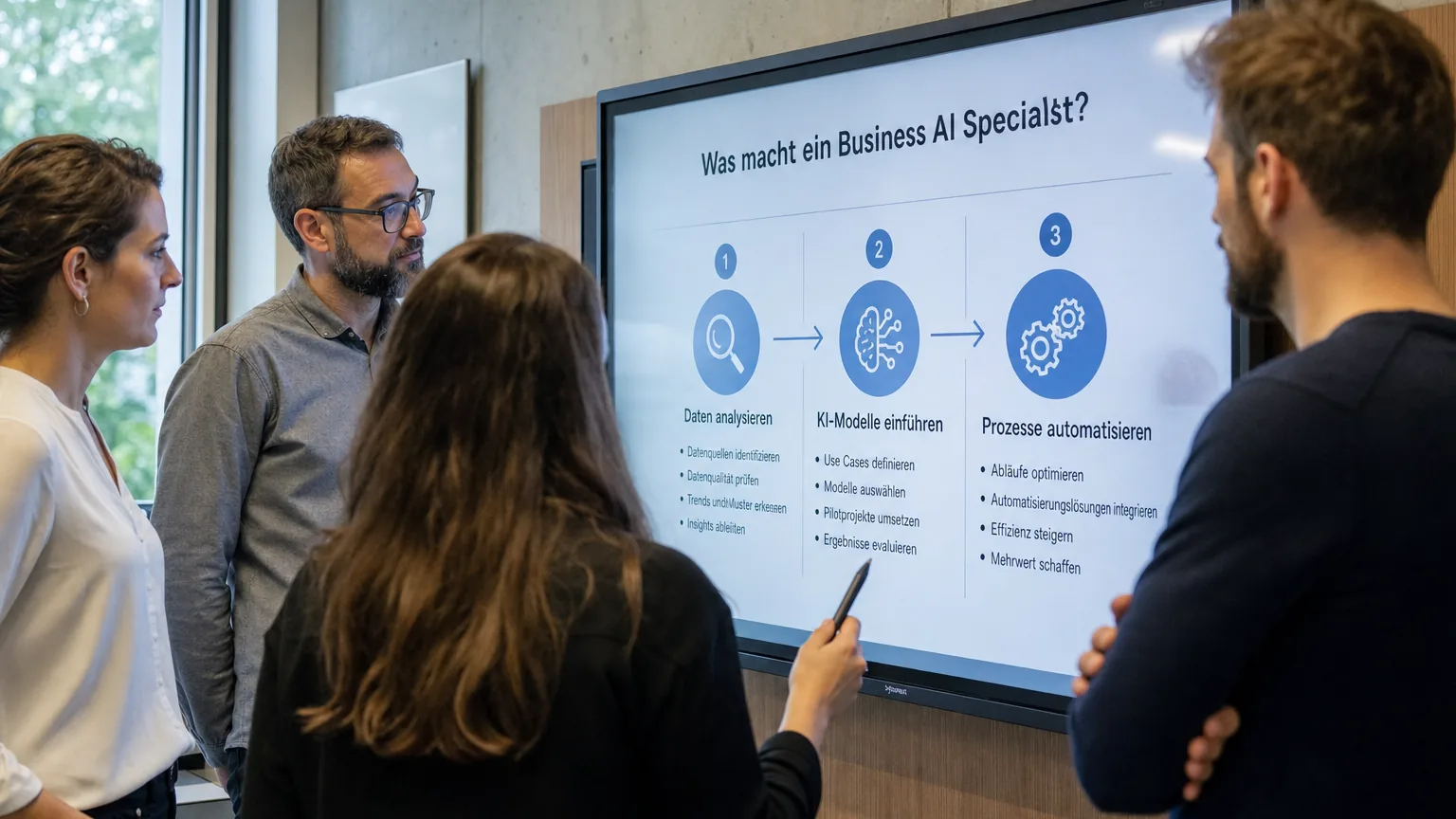 Workshop zur KI-Strategie mit interdisziplinärem Team